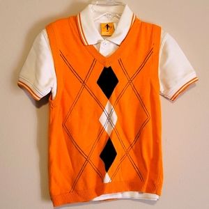 Set of shirt and vest